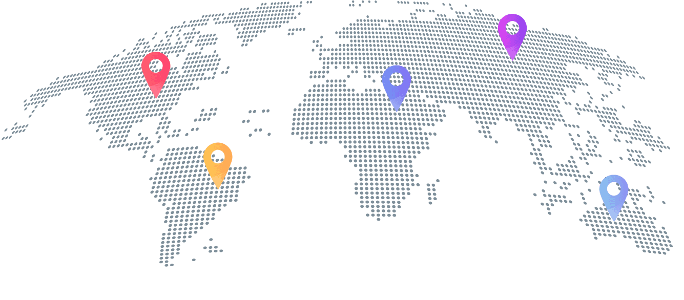 Global IPTV coverage map
