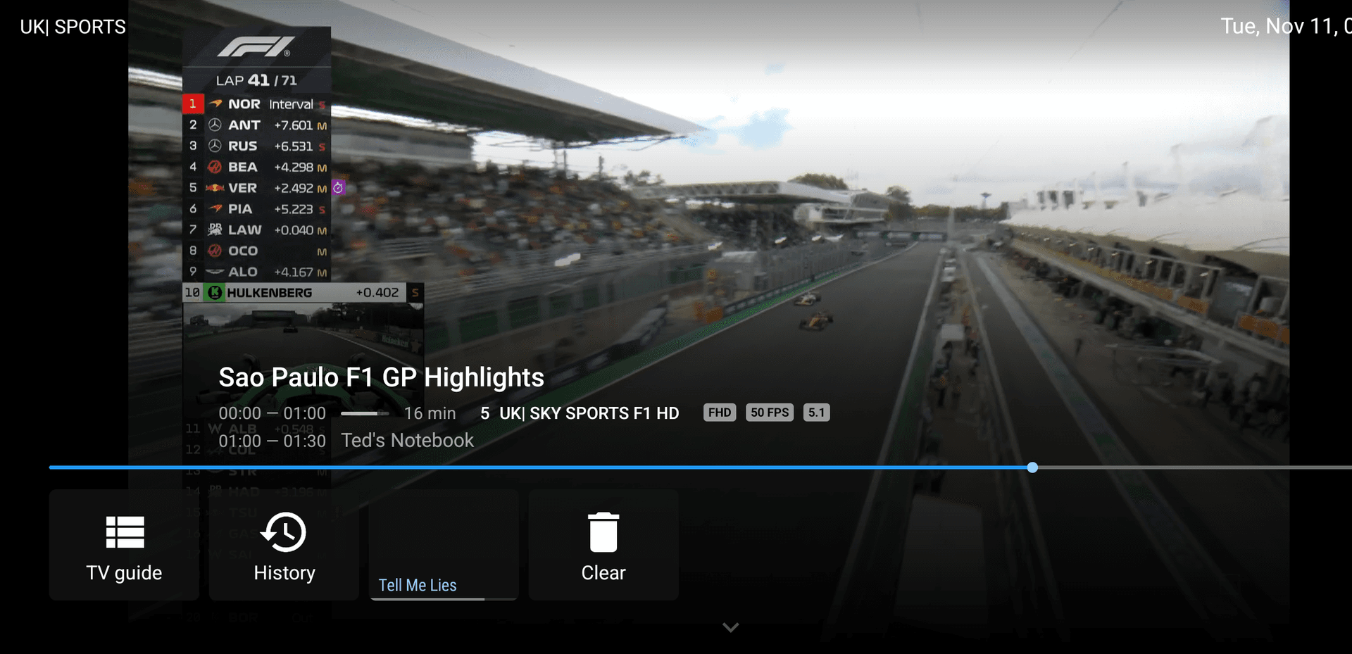 Streaming UI