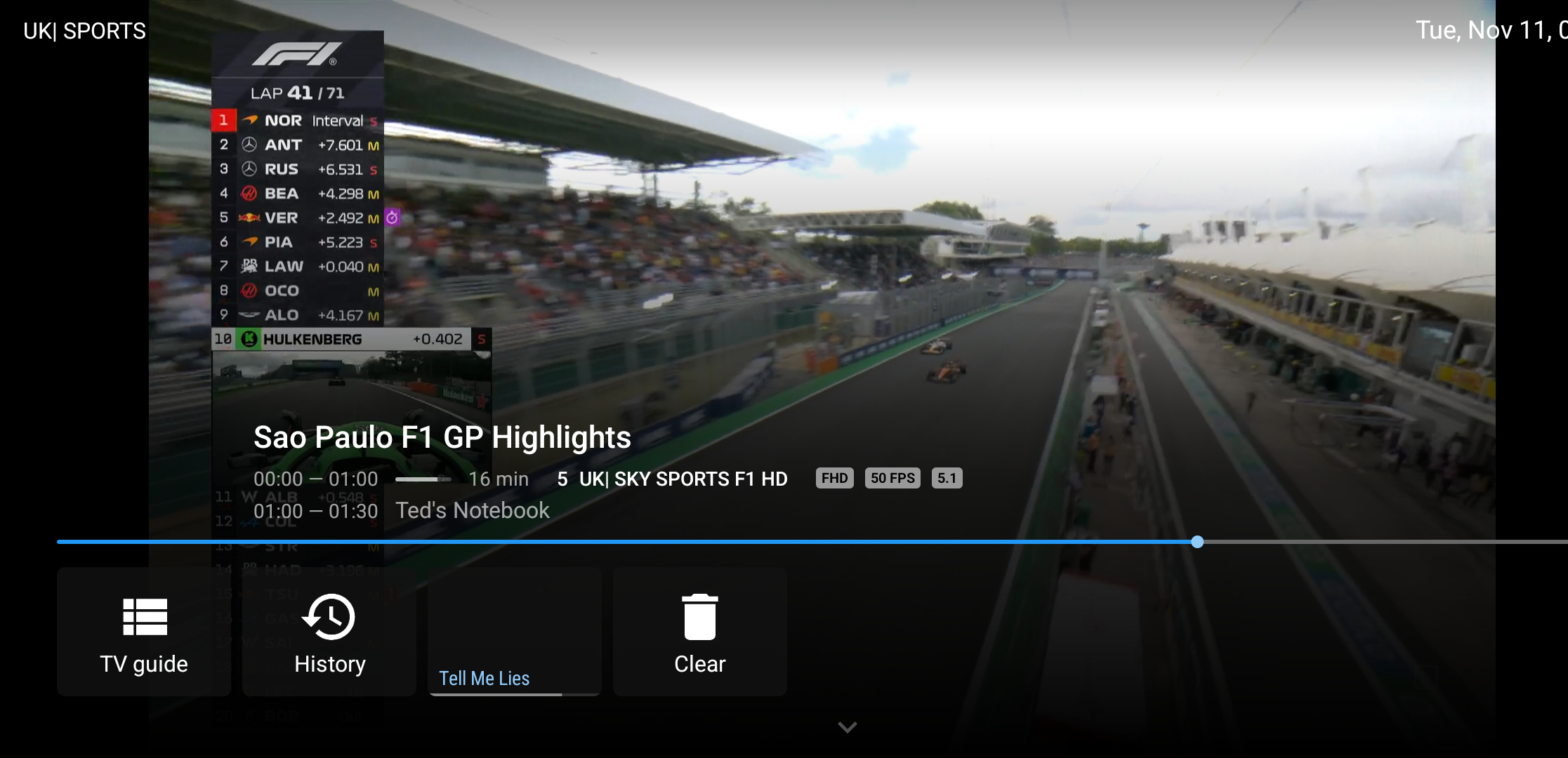 Streaming UI - NeptuneTV.PRO #1 interface