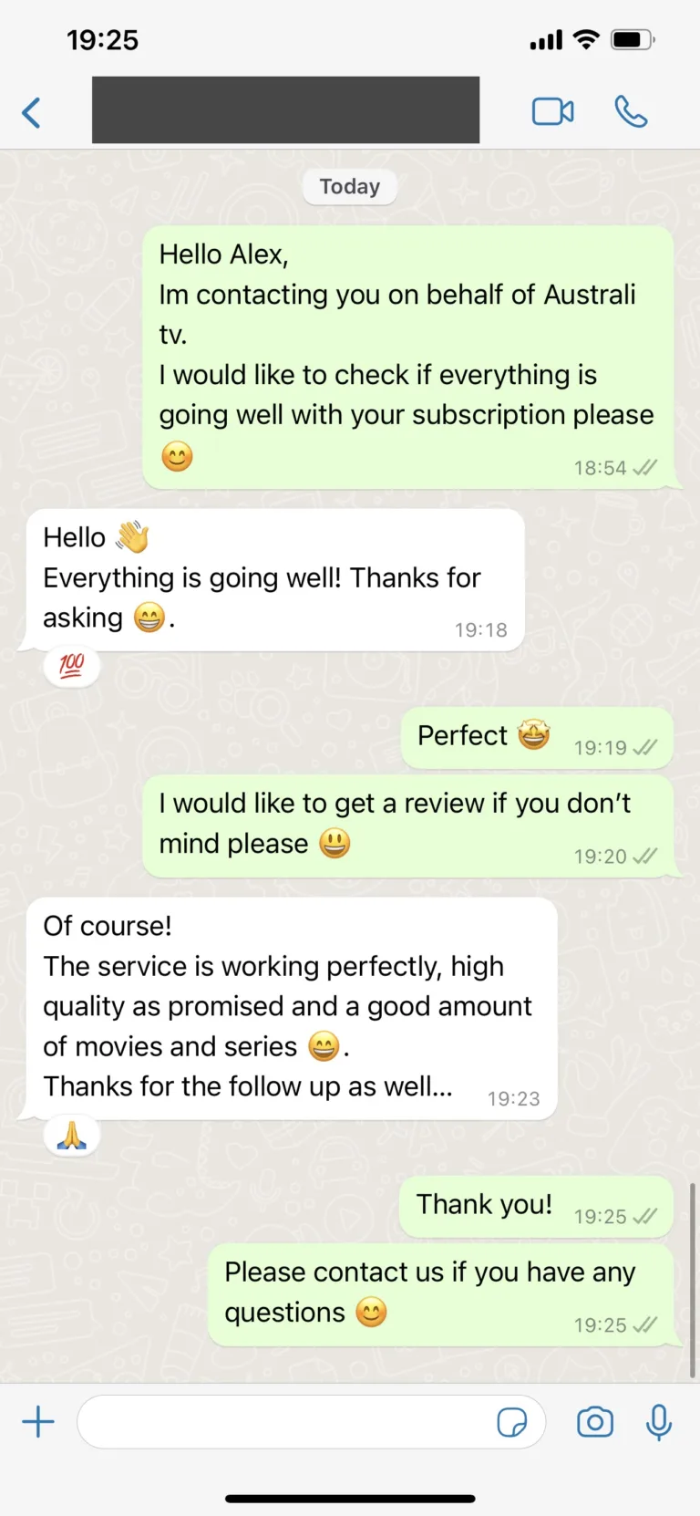 WhatsApp client screenshot 4