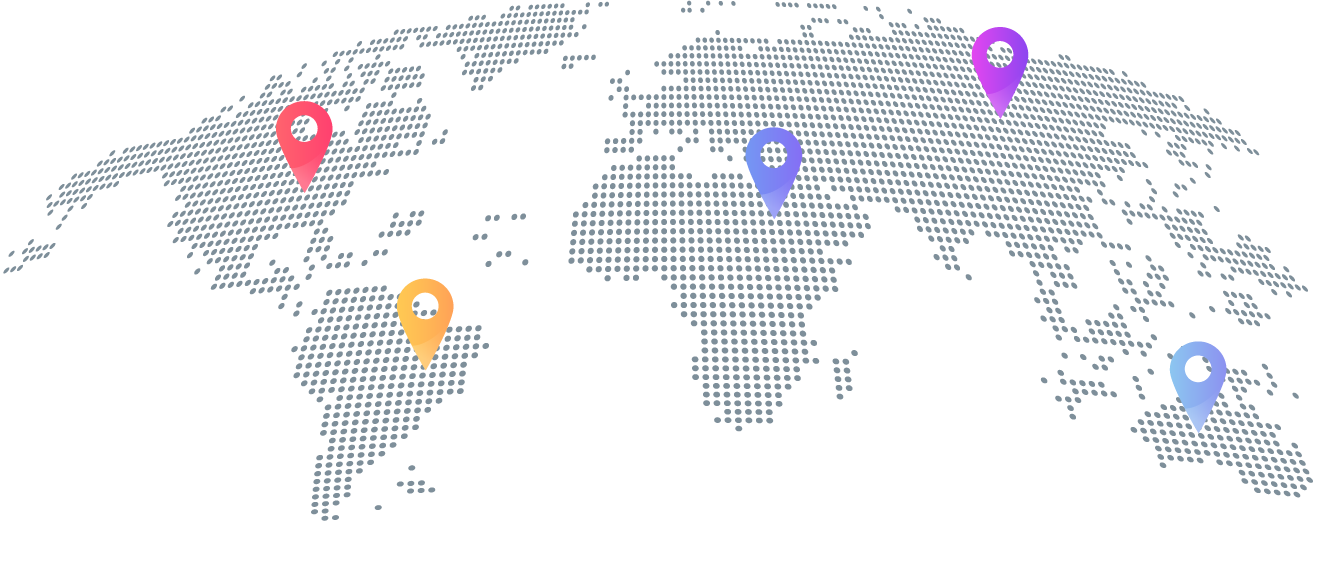 Global IPTV coverage map